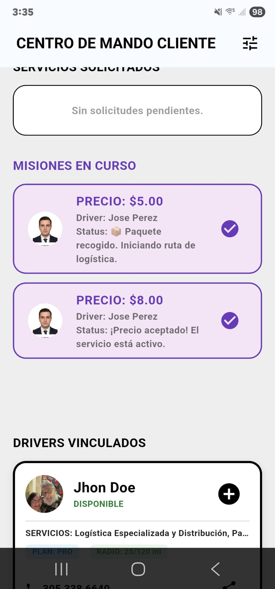 Gestión del Cliente